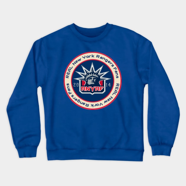 RNYRF CENTER ICE LOGO Crewneck Sweatshirt by RNYRF